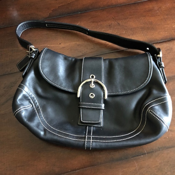 Coach Handbags - Coach Soho Small Buckle Flap Hobo 9248